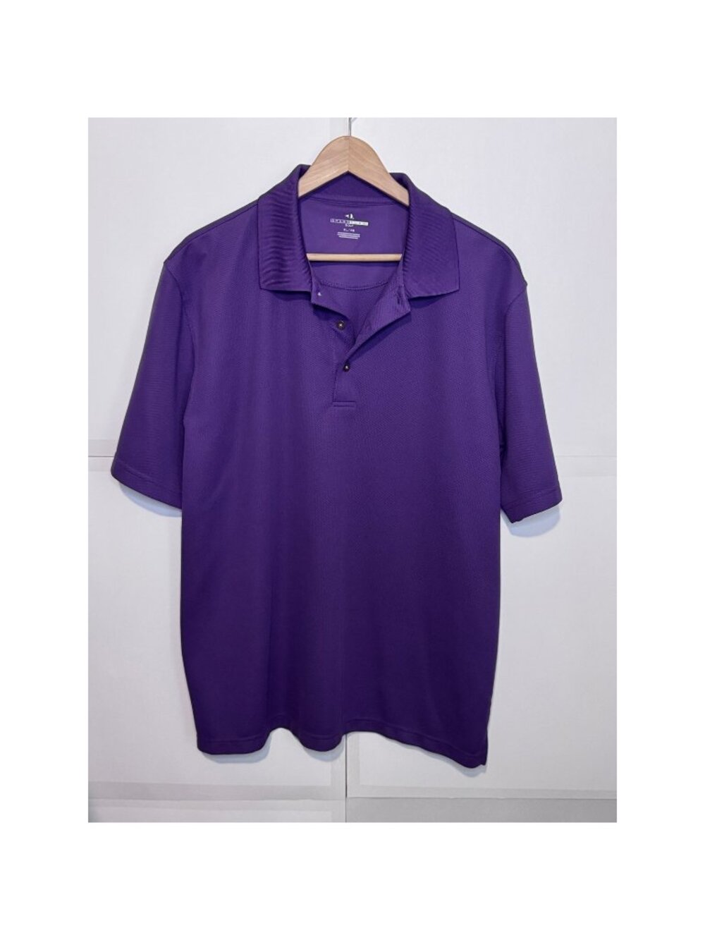 Men's Grand Slam Golf Purple Polo Size XL